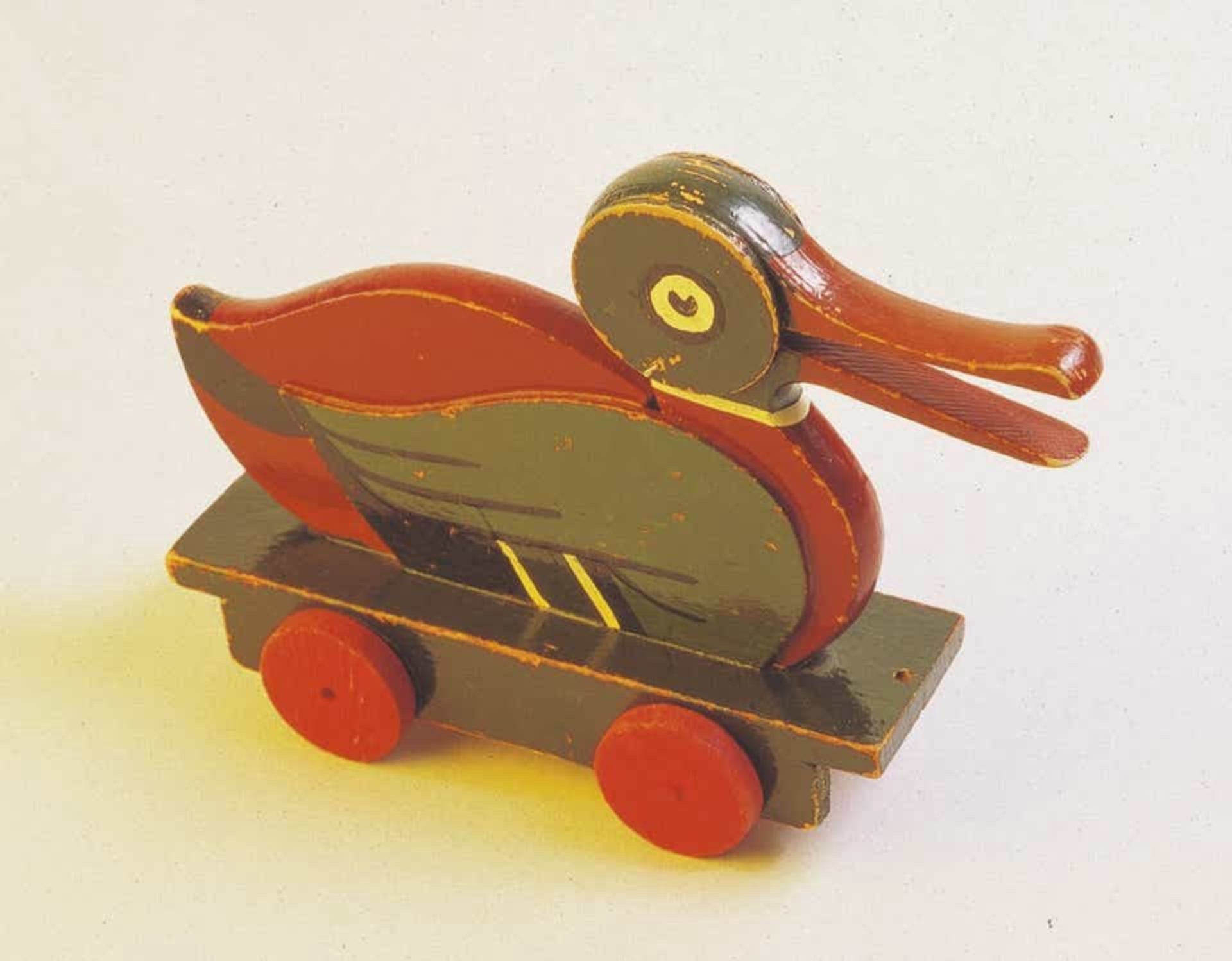 Wooden duck